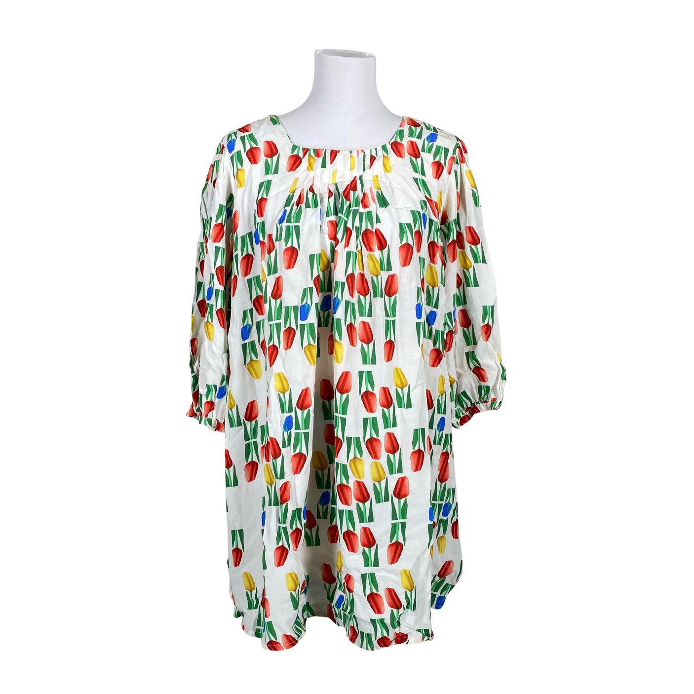 Unisex IVANAhelsinki - Schiffon tunic, size 40 - White (1)