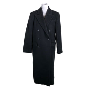 Unisex Almada Label - Wool coat, size 40 - Black (1)