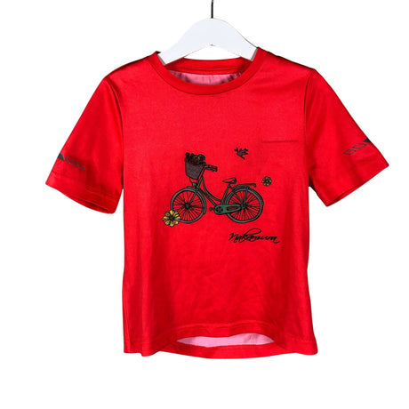 Unisex Nakamura - Sports shirt, short sleeve, size 110 - 116 - Orange ()