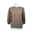 Unisex Selected - Tricot shirt, size 38 - Brown ()