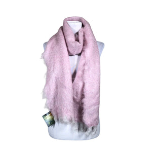 Unisex Handmade - Scarf, size Midi - Light pink (1)