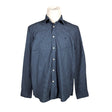 Unisex Marc O'Polo - Collared shirt, size XL - Blue ()