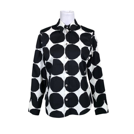 Unisex Marimekko - Collared shirt, size 38 - Black ()