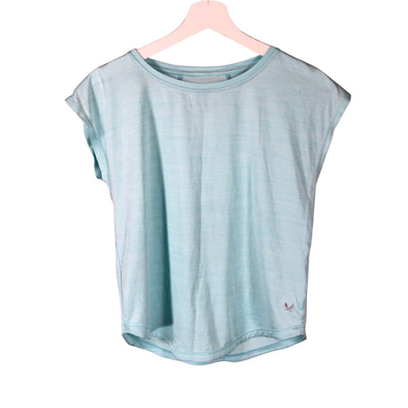 Unisex Soc - Sports shirt, short sleeve, size 170 - 176 - Light blue ()