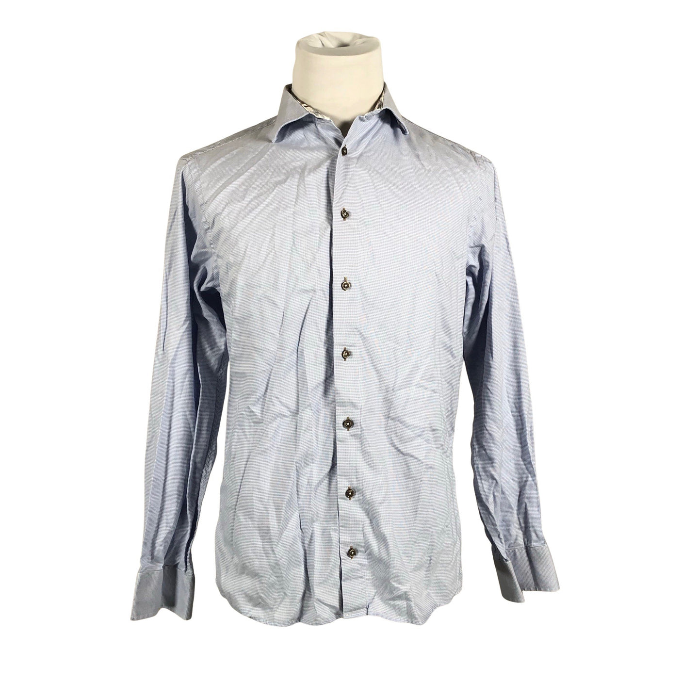 Unisex Oscar of Sweden - Collared shirt, size L - Blue (1)