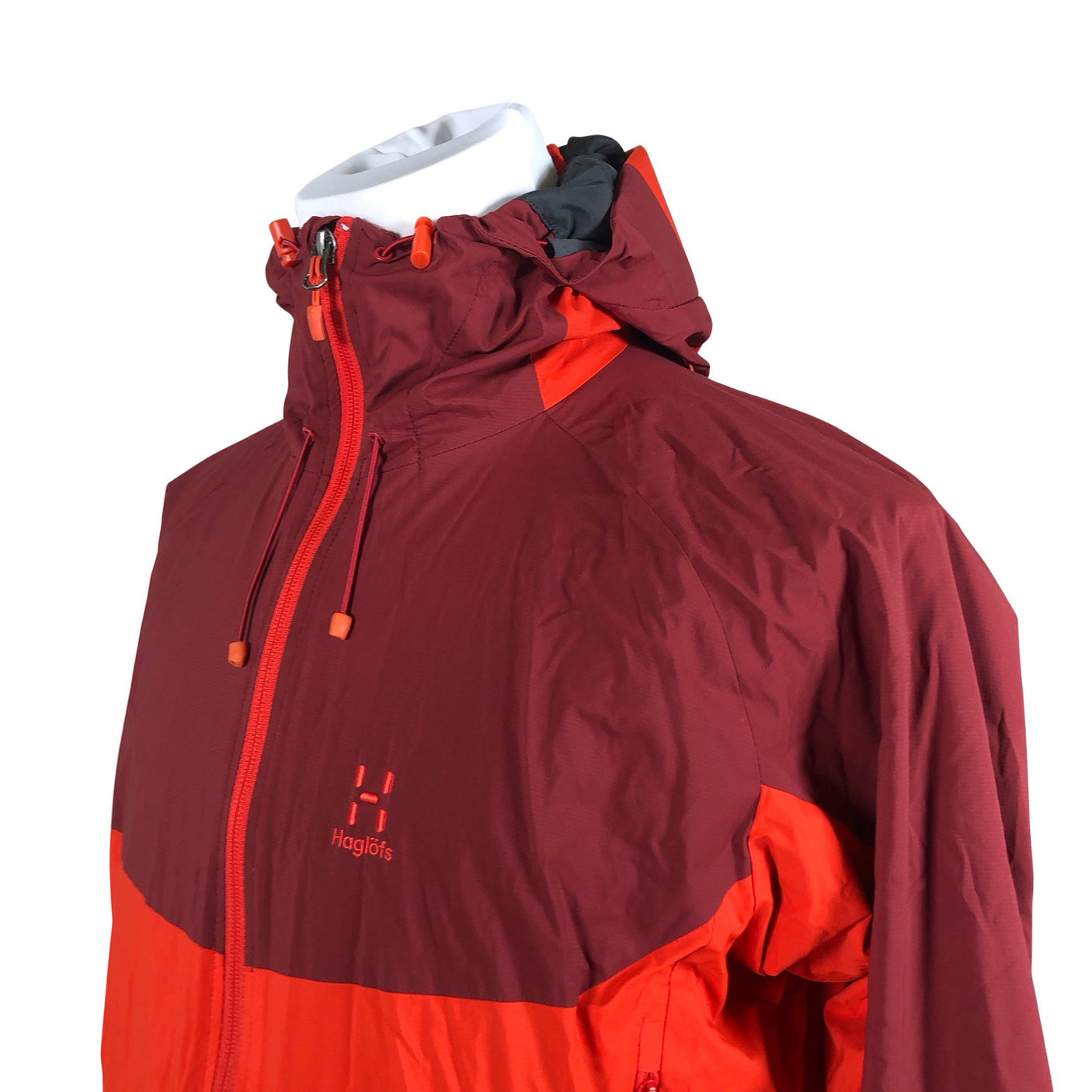 Haglöfs - Outdoor jacket, size M - Wine red