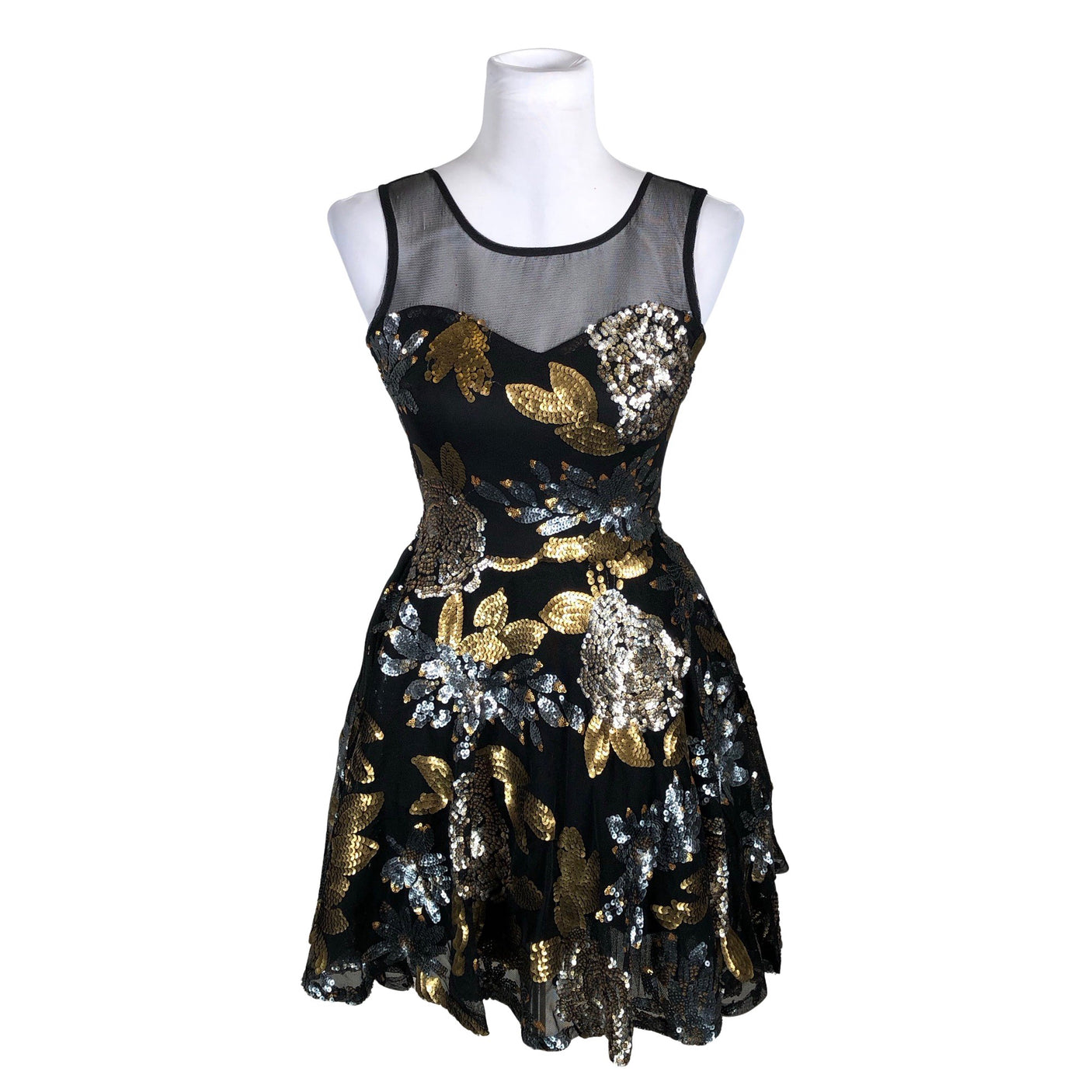 Unisex Te Amo - Party dress, size 36 - Black (1)