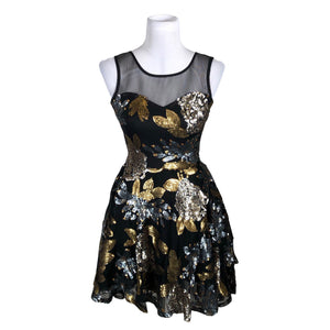 Unisex Te Amo - Party dress, size 36 - Black (1)