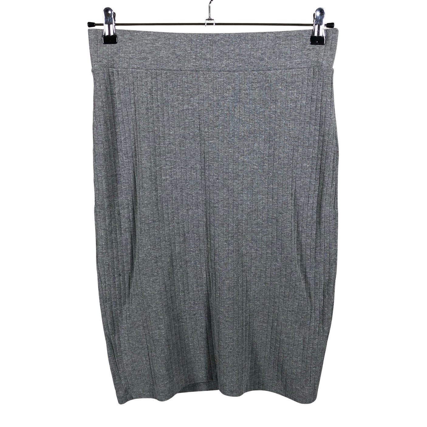 Unisex Lindex - Tricot skirt, size 38 - Gray (1)