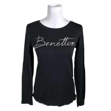 Unisex Benetton - Tricot shirt, size 38 - Black ()
