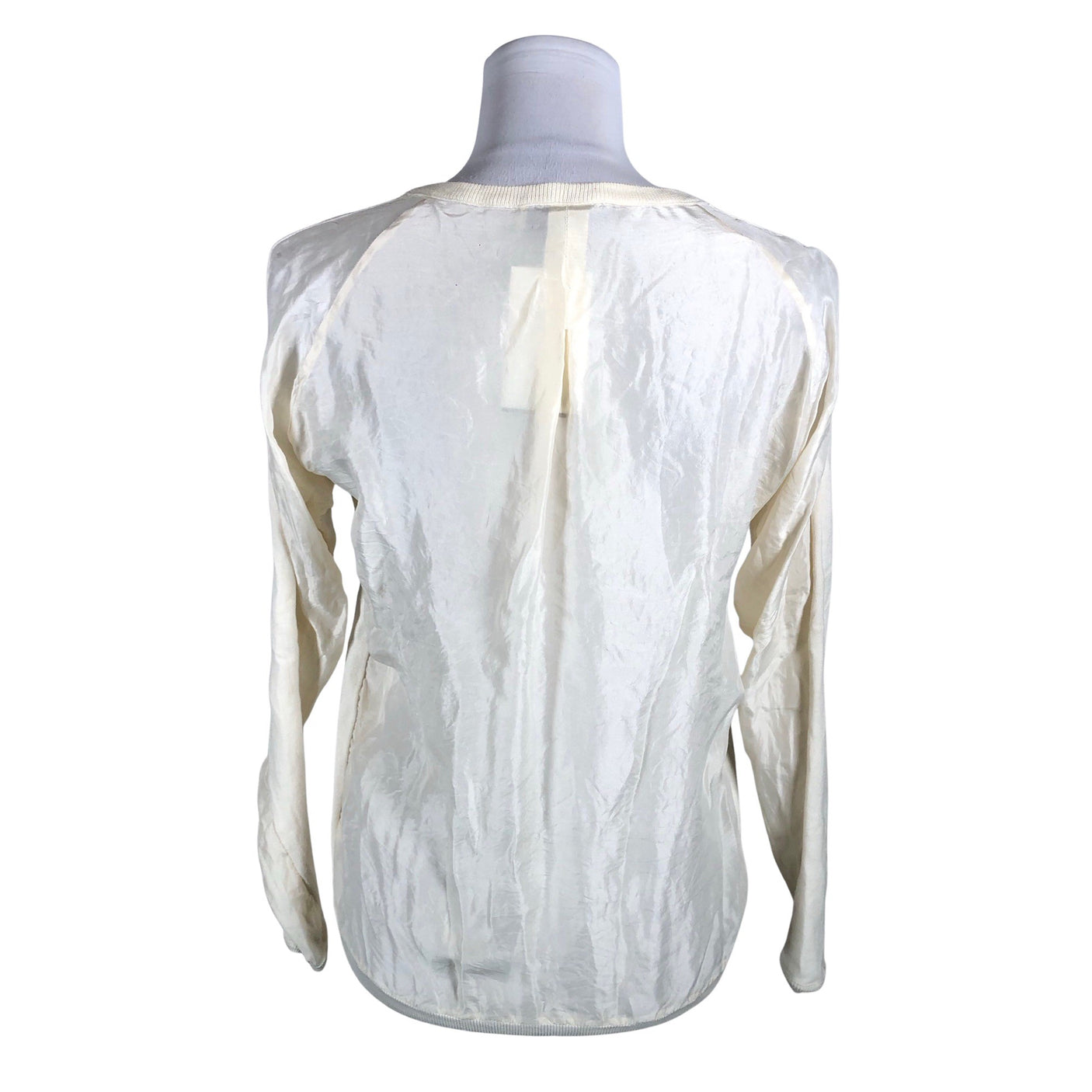 Unisex Whyred - Cardigan, size 38 - Natural white (2)