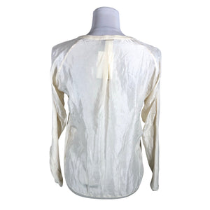 Unisex Whyred - Cardigan, size 38 - Natural white (2)