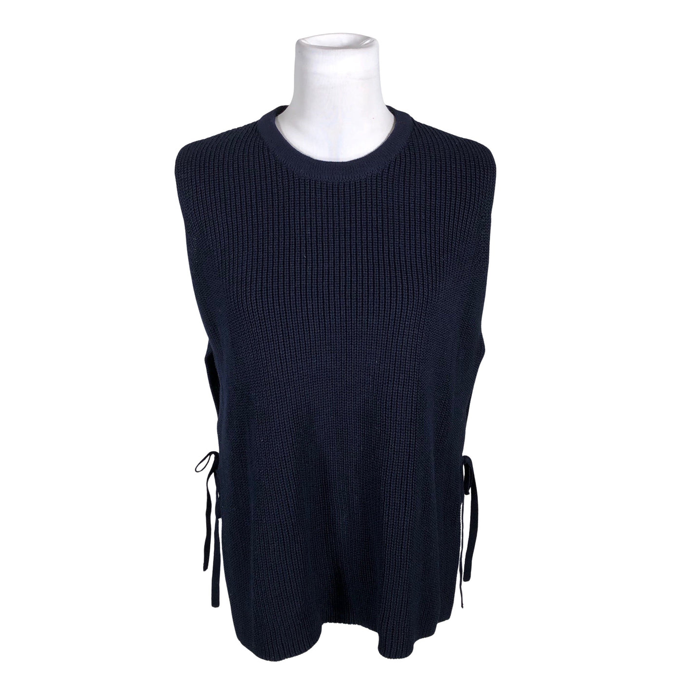 Unisex Sunday - Knit vest, size 40 - Blue (1)