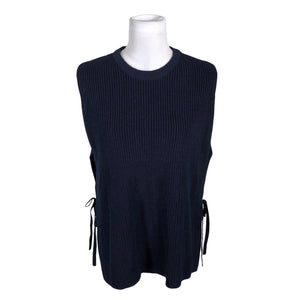 Unisex Sunday - Knit vest, size 40 - Blue (1)