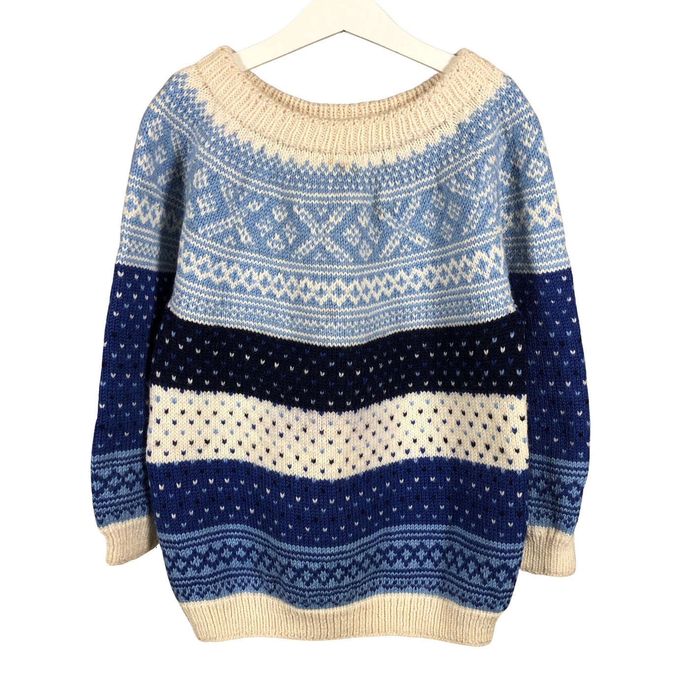 Unisex Handmade - Sweater, size 128 - 134 - Blue (1)
