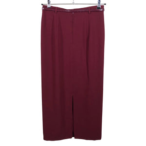 Unisex Gerry Weber - Pencil skirt, size 36 - Wine red (2)