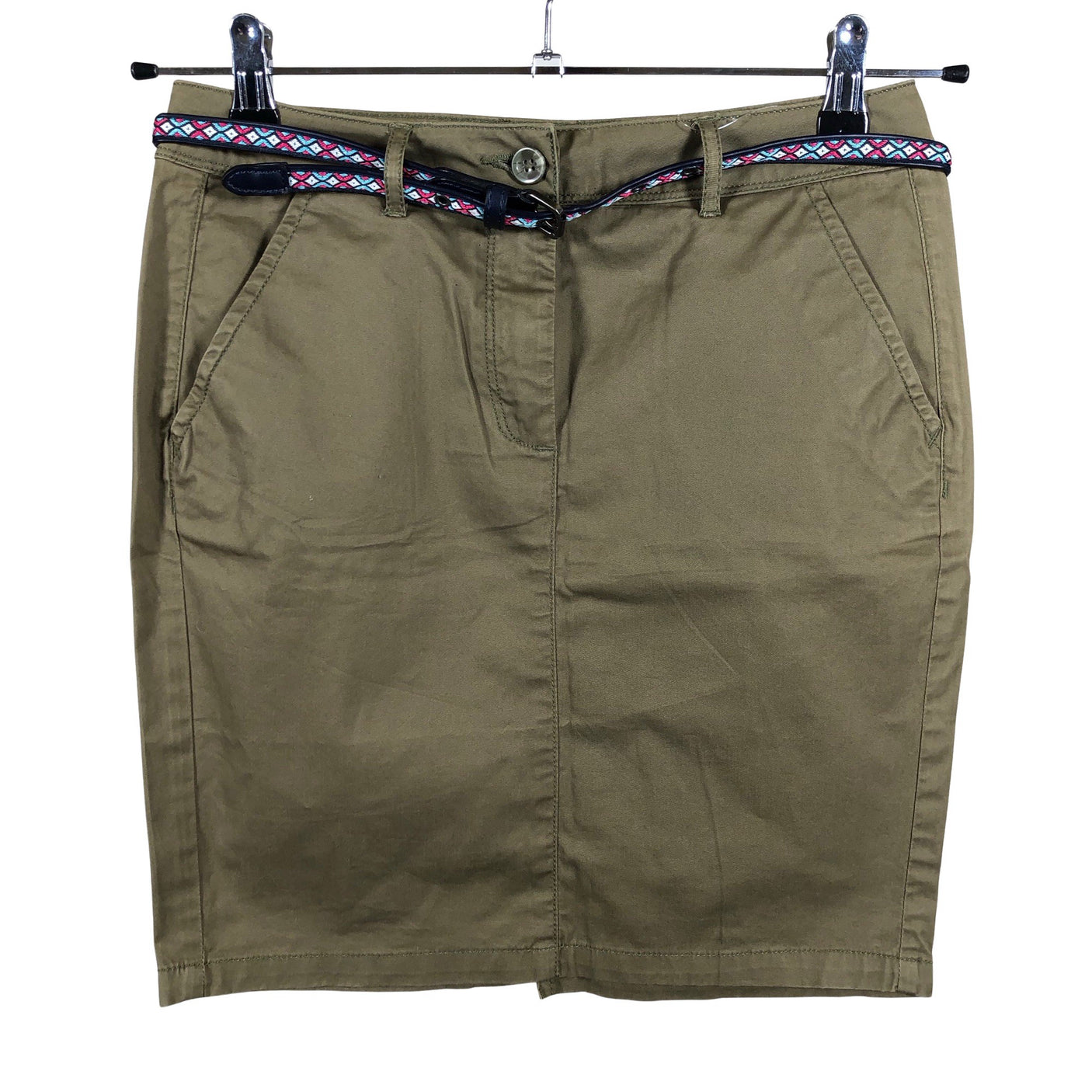 Unisex Tom Tailor - Fabric skirt, size 34 - Green (1)