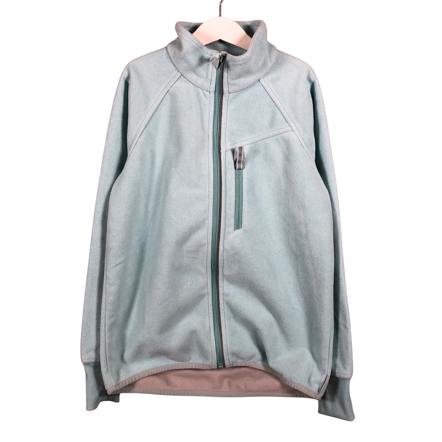 Unisex Polarn O. Pyret - Windfleece jacket, size 134 - 140 - Light blue (1)