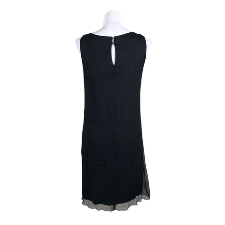 Unisex Comma - Schiffon dress, size 40 - Black (2)