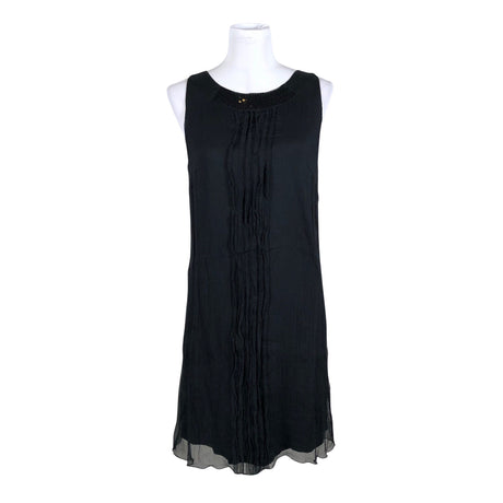 Unisex Comma - Schiffon dress, size 40 - Black ()