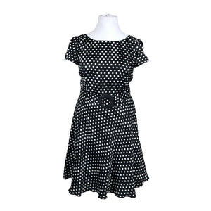 Unisex Bastion - Schiffon dress, size 42 - Black (1)