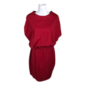 Unisex NOSH - Tricot dress, size 40 - Wine red (1)