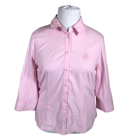 Unisex Steilmann - Collared shirt, size 44 - Light pink ()