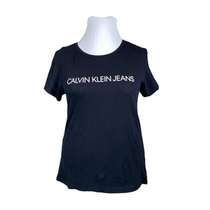 Unisex Calvin Klein Jeans - T-shirt, size 42 - Black (1)