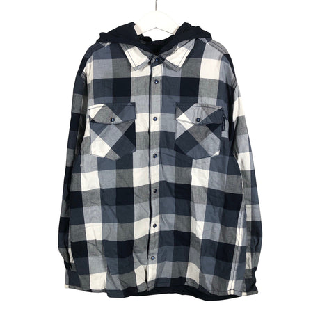 Unisex Polarn O. Pyret - Collared shirt, size 146 - 152 - Blue ()