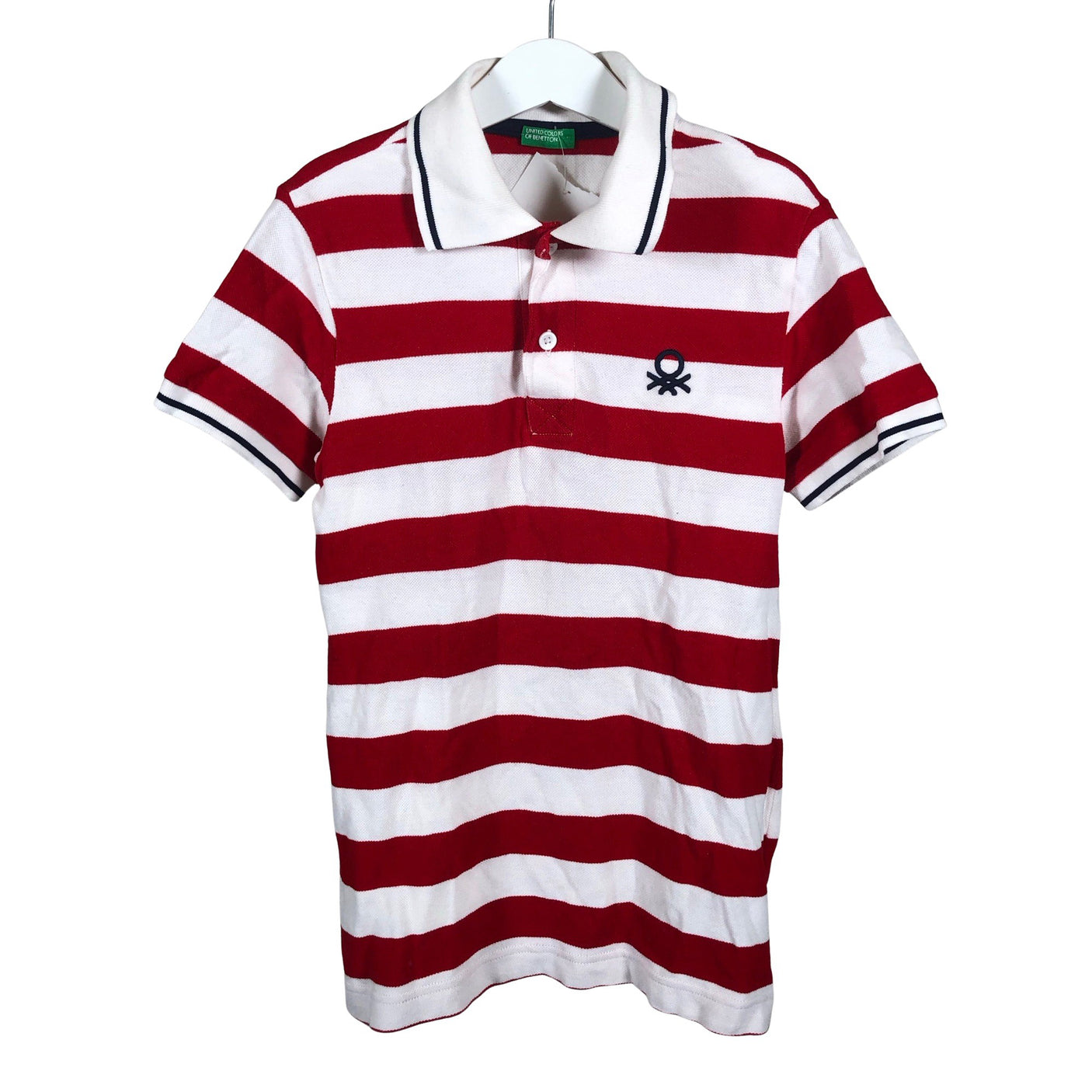 Unisex Benetton - Polo shirt, size 134 - 140 - Red (1)