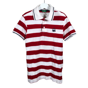 Unisex Benetton - Polo shirt, size 134 - 140 - Red (1)