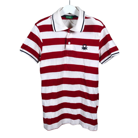 Unisex Benetton - Polo shirt, size 134 - 140 - Red ()