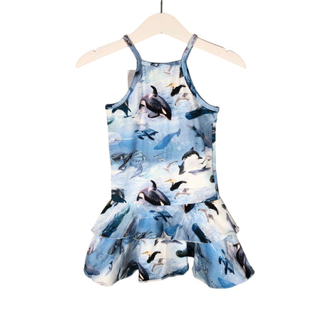 Unisex Gugguu - Tricot dress, size 92 - 98 - Light blue ()