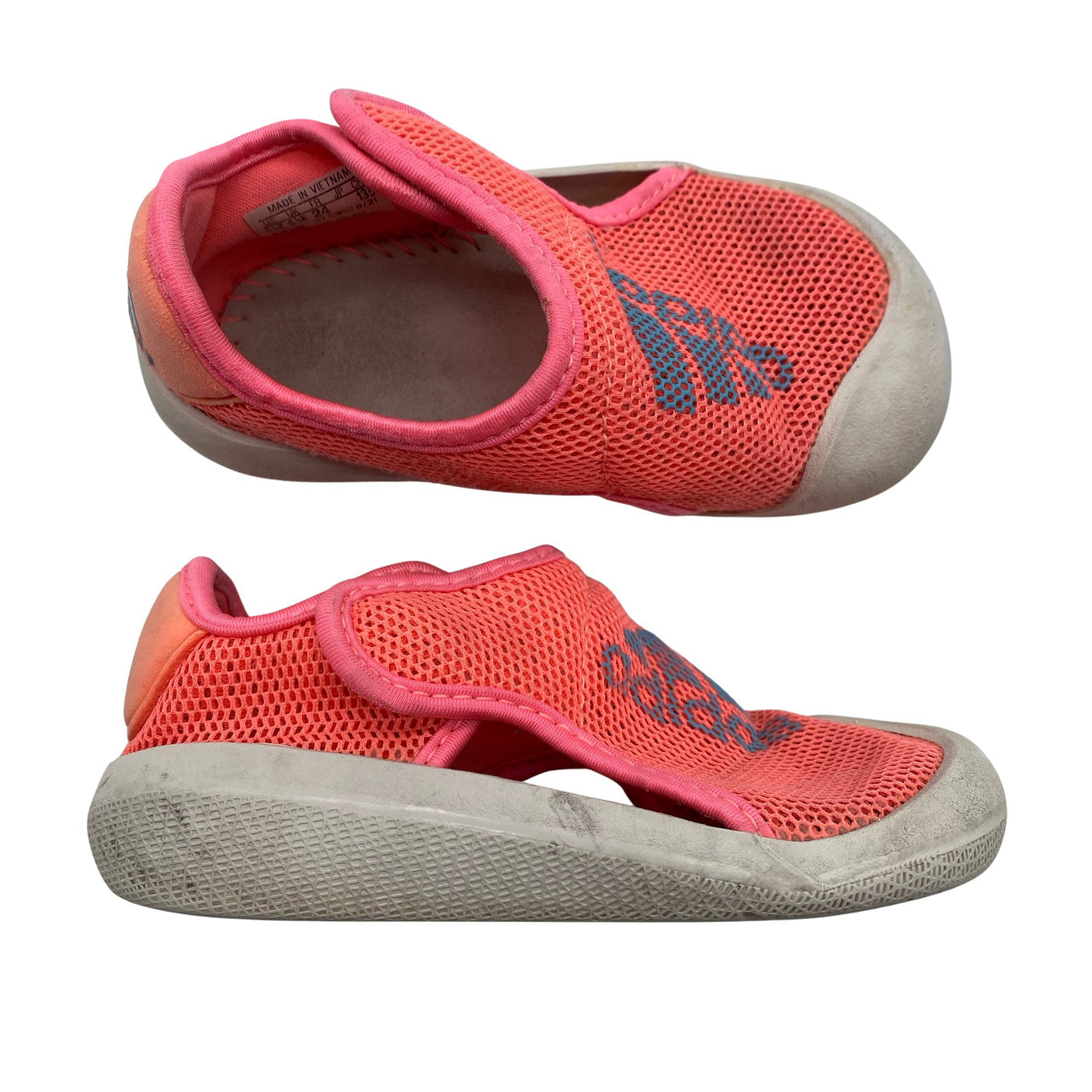 Unisex Adidas - Indoor sports shoes, size 24 - Orange (1)