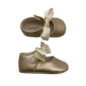Unisex Mayoral - Festive shoes, size 18 - Gold (1)