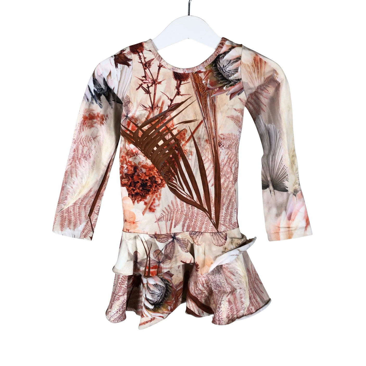 Unisex Gugguu - Tricot dress, size 86 - 92 - Brown (1)