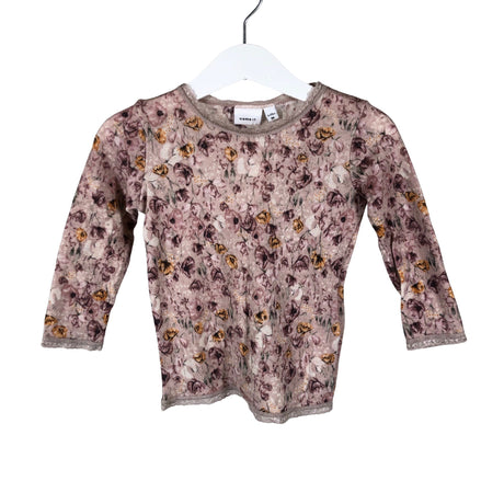 Unisex Name It - Tricot shirt, size 80 - 86 - Light pink ()