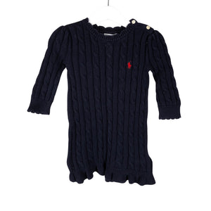 Unisex Polo Ralph Lauren - Knit dress, size 80 - 86 - Blue (1)