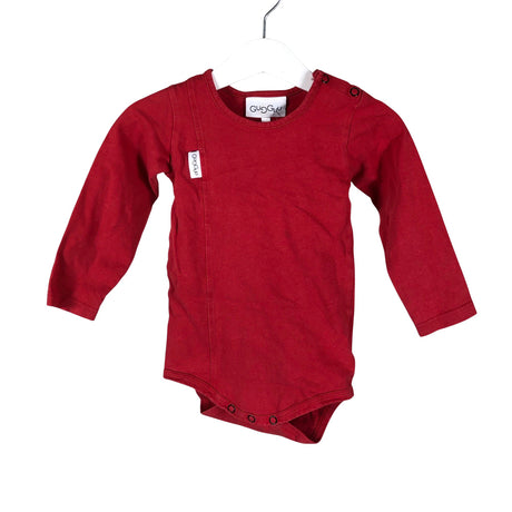 Unisex Gugguu - Body, size 80 - 86 - Red ()
