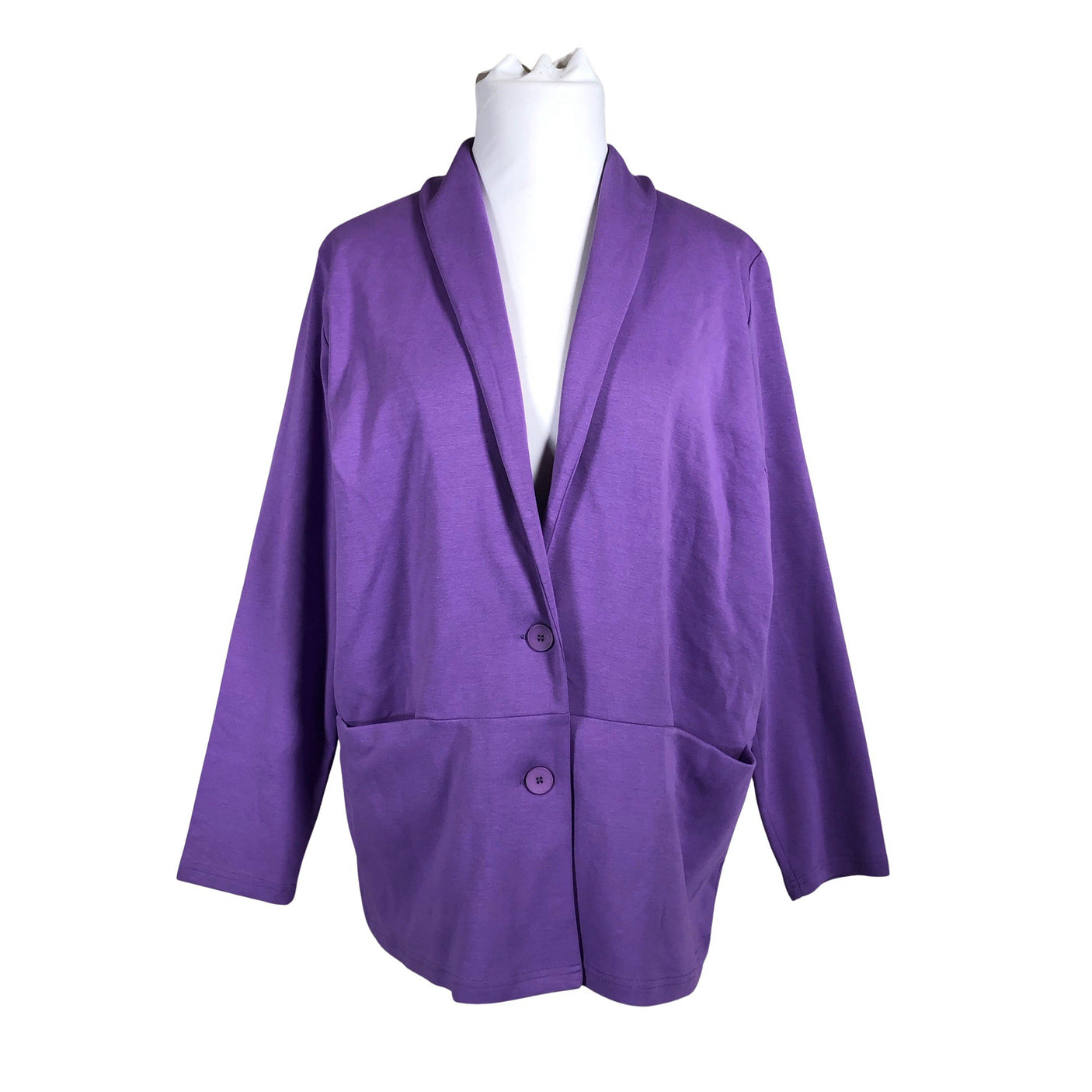 Unisex Nanso - Sweat jacket, size 48 - Violet (1)