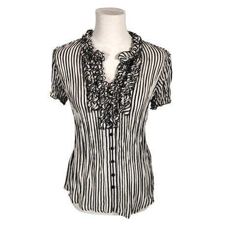 Unisex Kriss - Short-sleeved blouse, size 36 - White ()