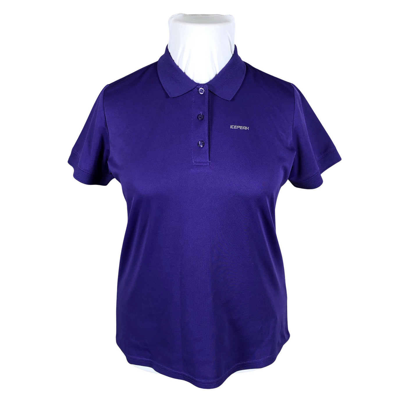 Unisex Icepeak - Sports shirt, short sleeve, size 44 - Violet (1)