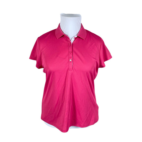 Unisex Artengo - Sports shirt, short sleeve, size 42 - Pink ()