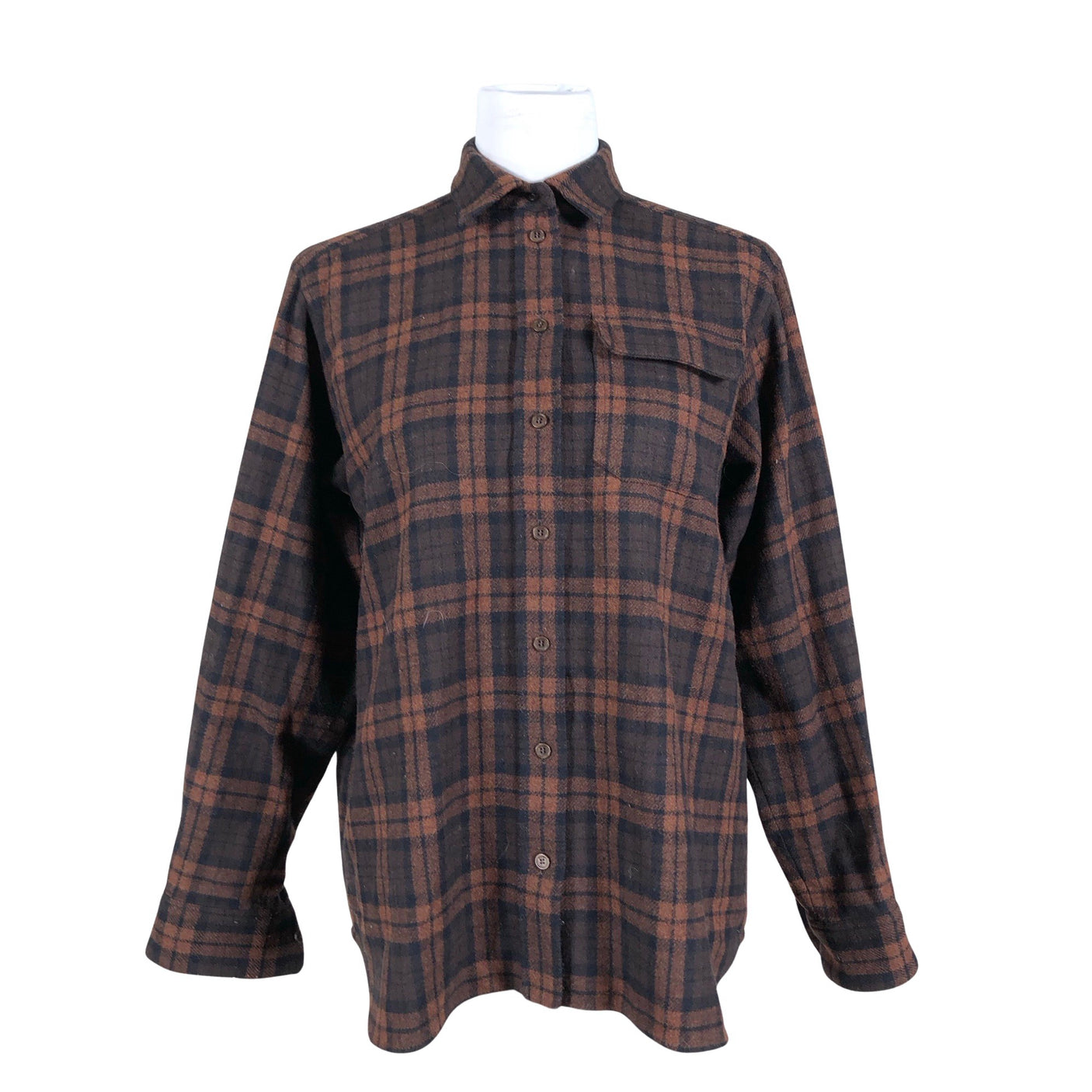 Unisex Co'couture - Flannel shirt, size 38 - Brown (1)