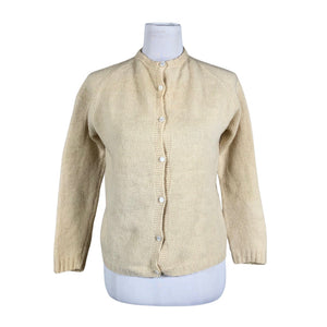 Unisex Handmade - Cardigan, size 38 - Beige (1)