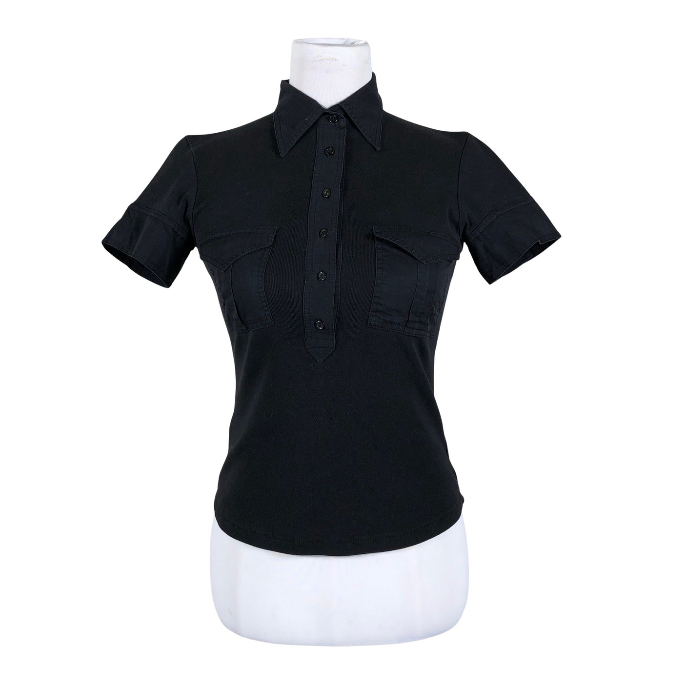 Unisex Filippa K. - T-shirt, size 34 - Black (1)