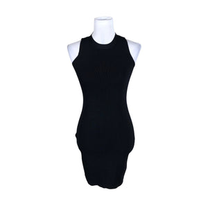 Unisex Glamorous - Tricot dress, size 36 - Black (1)