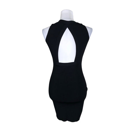 Unisex Glamorous - Tricot dress, size 36 - Black (2)