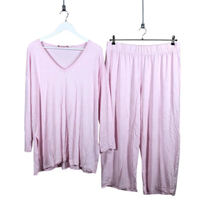 Unisex Puuvillatehdas - Tricot pants, size 44 - Light pink (1)