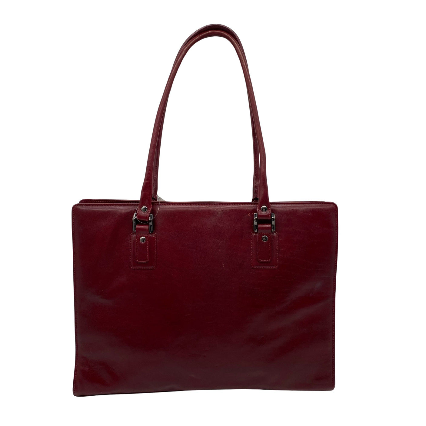 Unisex Hajn - Handbag, size Maxi - Wine red (1)